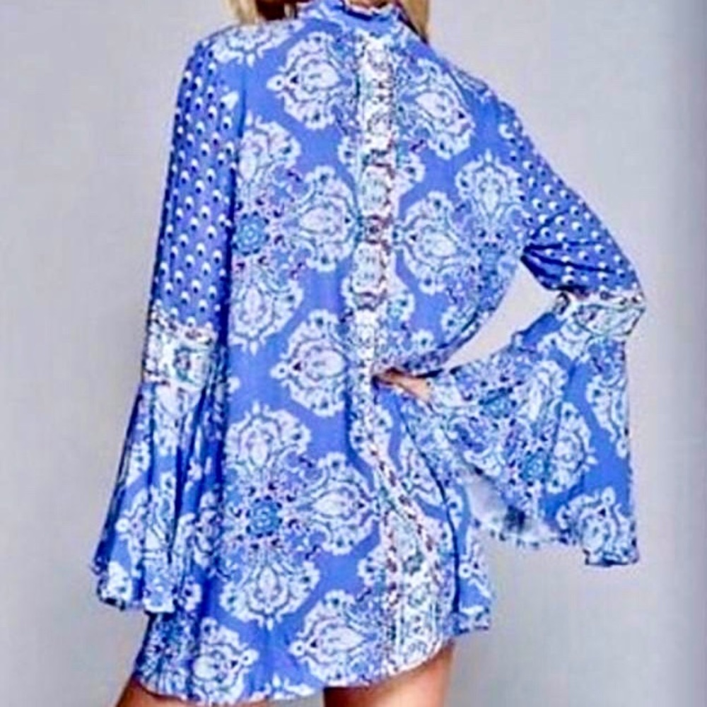 πΊπHPππΊ NWOT Free People Magic Mystery Tunic Dress - Picture 3 of 16